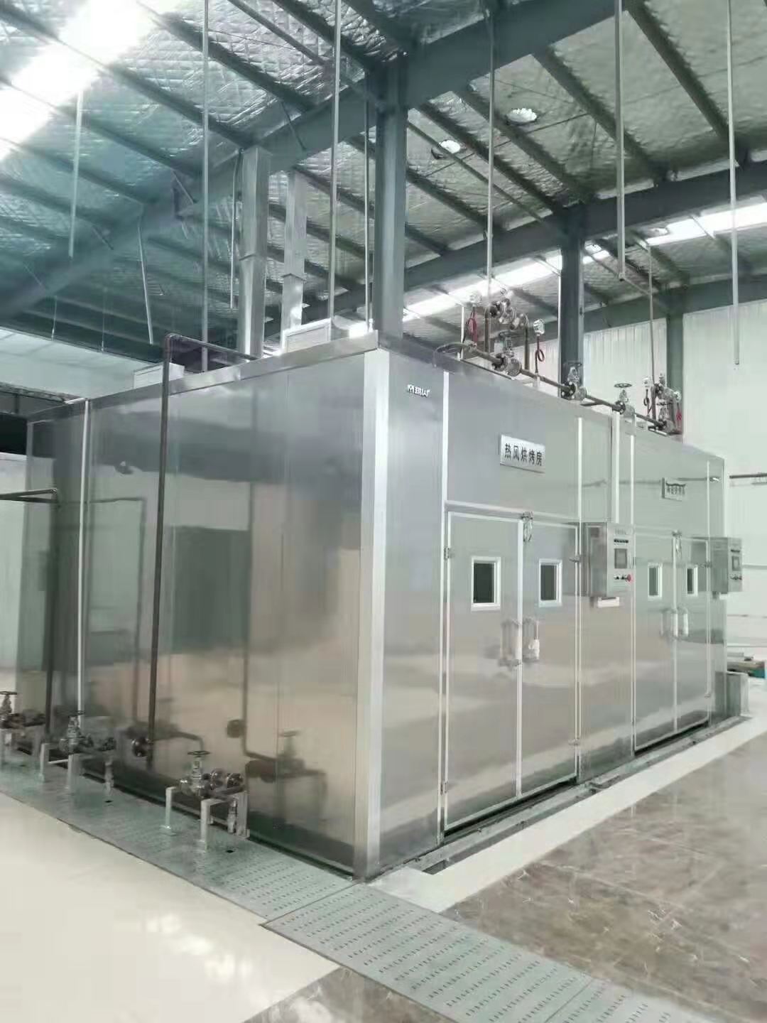 益陽瑪山產(chǎn)業(yè)機(jī)械有限公司，湖南益陽螺旋風(fēng)管廠家，熱風(fēng)食品烤房